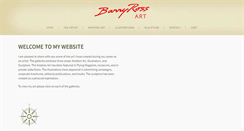 Desktop Screenshot of barryrossart.com